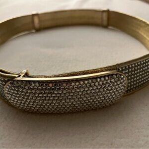 Judith Leiber Belt with Crystal Embellishments